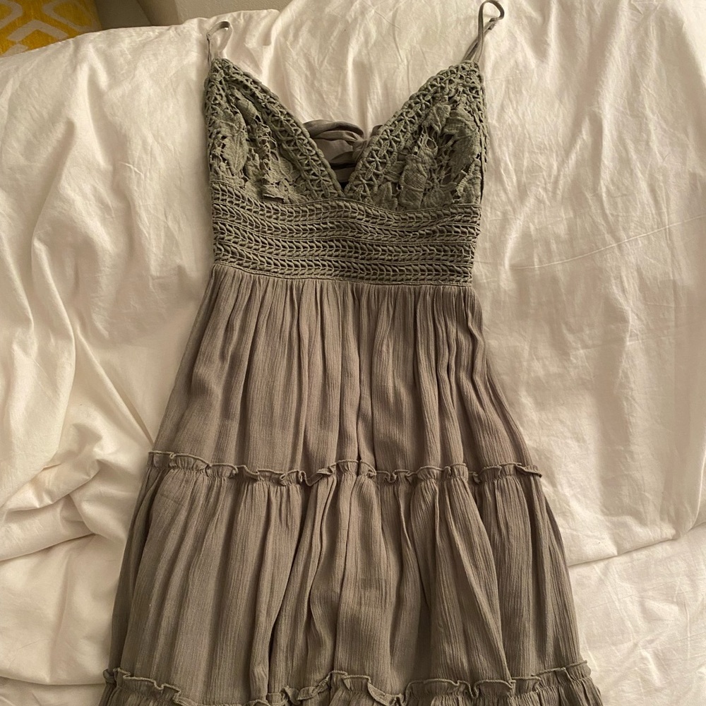 Green Mini dress